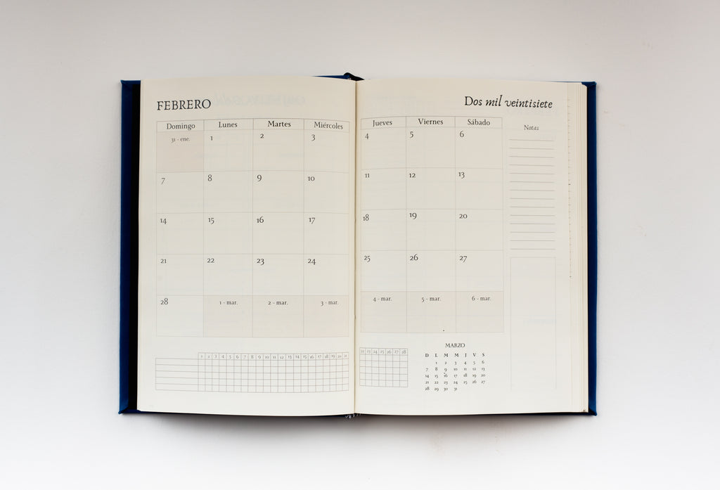 Agenda Azul ‘La Contemplación’